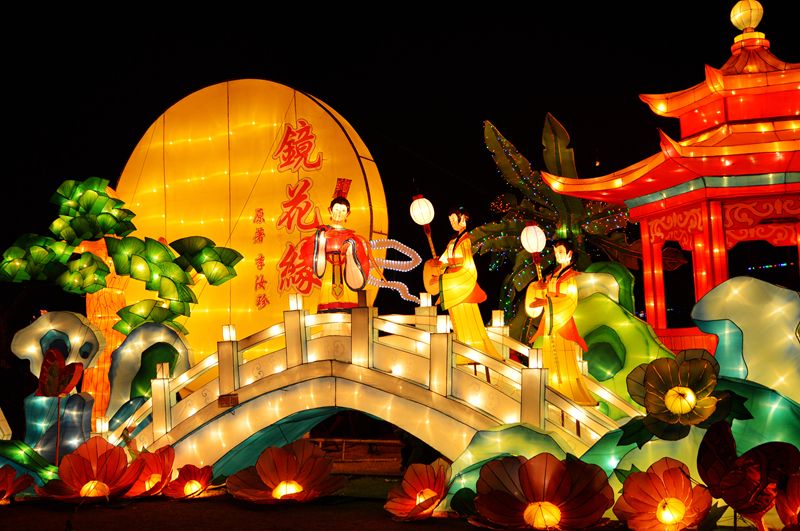 元宵灯会认识元,明,清的时期
